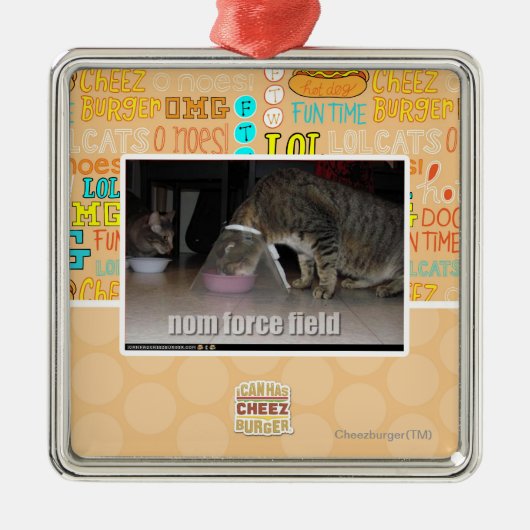 nom force field metalen ornament (Voorkant)