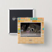 nom force field vierkante button 5,1 cm (Voorkant /achterkant)