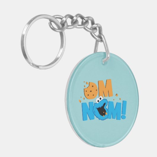Nom Nom Cookie Sleutelhanger (Voorkant Links)