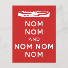 Nom Nom en Nom Nom Nom Briefkaart
