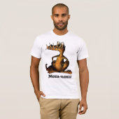 Nom-nom Funny Monster Crocodile T-shirt (Voorkant volledig)