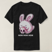Nom Nom Killer Rabbit Design for a naughed T-shirt (Design voorkant)