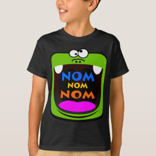 Nom nom nom. t-shirt