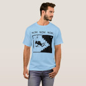 Nom. Nom. Nom. T-shirt (Voorkant volledig)
