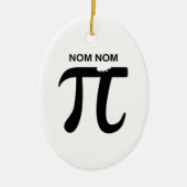 Nom Nom Pi Keramisch Ornament (Voorkant)