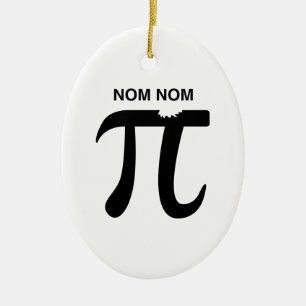 Nom Nom Pi Keramisch Ornament