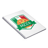 Nom nom Pizza Notitieboek (Rechterzijde)