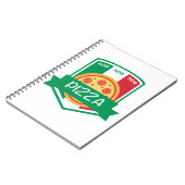 Nom nom Pizza Notitieboek (Linkerzijde)