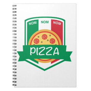 Nom nom Pizza Notitieboek