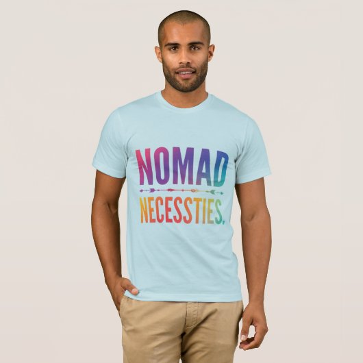 Nomad Necessities T-shirt (Voorkant volledig)
