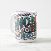 Nomad Necessities T-shirt Koffiemok (Voorkant links)