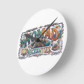 Nomad Necessities T-shirt Ronde Klok (Hoek)