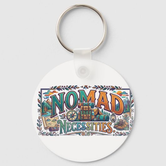 Nomad Necessities T-shirt Sleutelhanger (Voorkant)