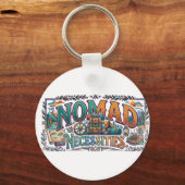 Nomad Necessities T-shirt Sleutelhanger (Voorkant)