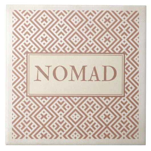 Nomad-tegel Tegeltje (Voorkant)