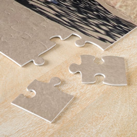 Nomade Scupture, Antibes France Jigzaag Puzzle Legpuzzel (Zijkant)