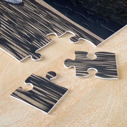 Nomade Scupture, Antibes France Legpuzzel (Zijkant)