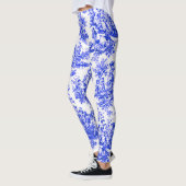 NOMADESAUSTRALIENEN Frans Koninklijk Blauw Jouy-on Leggings (Links)