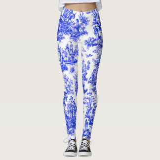 NOMADESAUSTRALIENEN Frans Koninklijk Blauw Jouy-on Leggings