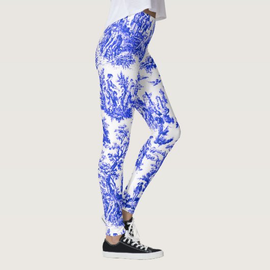 NOMADESAUSTRALIENEN Frans Koninklijk Blauw Jouy-on Leggings (Rechts)