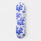 NOMADESAUSTRALIENS blue toile de Jouy Persoonlijk Skateboard (Voorkant)
