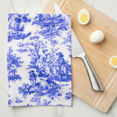 NOMADESAUSTRALIENS, Frans Koninklijk Blauw Jouy-on Theedoek (Quarter Fold)