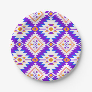 NOMADESAUSTRALIENS purpleaztec-ontwerp Papieren Bordje