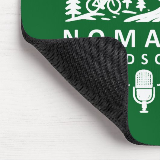Nomadic Soundscapes - Elegant Mouse Pad Muismat (Hoek)