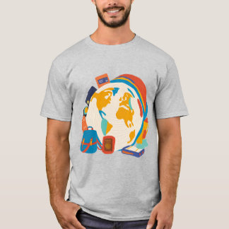Nomadic Spirit - Ontdek het T-shirt in de buitenlu