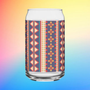 Nomadic Threads   Aztec Patroon Kan Glas