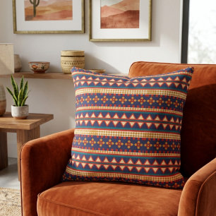 Nomadic Threads Aztec Patroon Worpillow Kussen