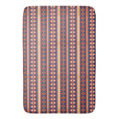 Nomadische draden | Aztec Pattern Bath Mat (Voorkant Verticaal)