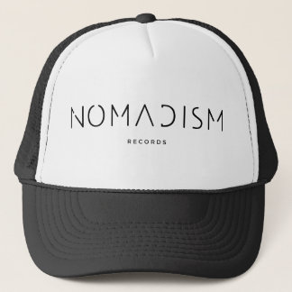 Nomadism Cap Zwarte Logo Trucker Pet