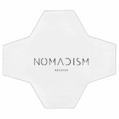 Nomadism Records Zwarte Logo Voetbal (Enkel)