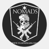 NOMADS LOGO STICKER (Voorkant)