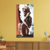 Nomali afbeelding van de Mende-stam Canvas Afdruk (Insitu (Woonkamer))