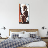 Nomali afbeelding van de Mende-stam Canvas Afdruk (Insitu (Slaapkamer))