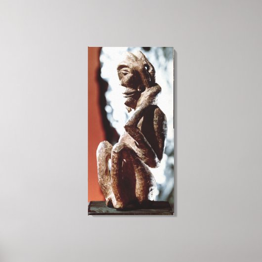 Nomali afbeelding van de Mende-stam Canvas Afdruk (Voorkant)