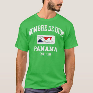 Nombre de Dios Panama XXL Atletisch ontwerp 1 T-shirt