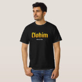 nombres de Dios, Yahweh, hebrew T-shirt (Voorkant volledig)