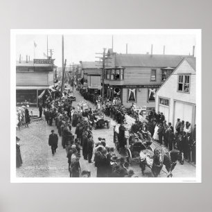 Nome, Alaska, 4 juli 1915 Parade 1915 Poster