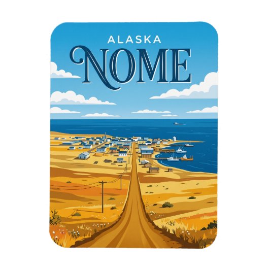Nome (Alaska) Magneet (Verticaal)