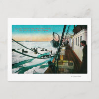 Nome, Alaska Steamer Corwin lossen vracht