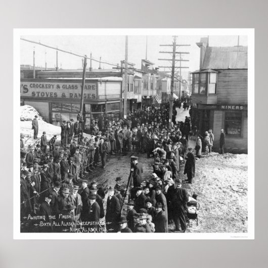 Nome, Alaska Sweepstakes 1913 Poster (Voorkant)