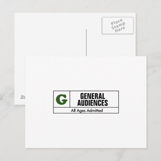 Nominaal G Briefkaart (Voorkant / Achterkant)