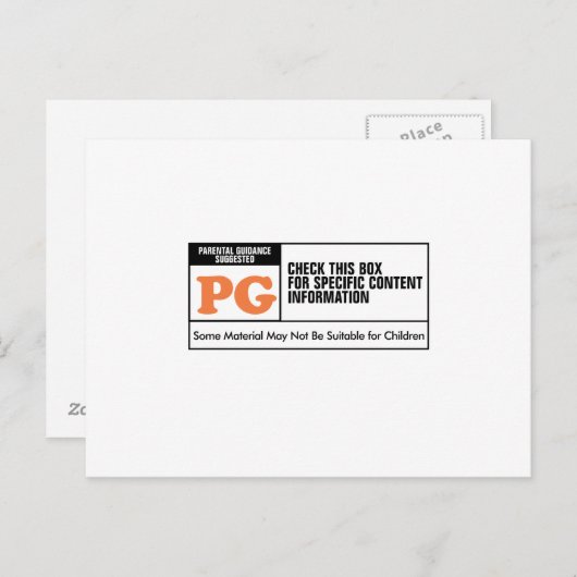 Nominaal PG Briefkaart (Voorkant / Achterkant)