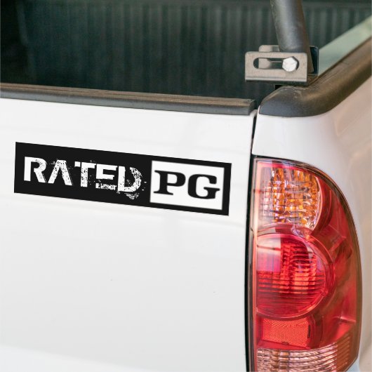 Nominaal PG, Ratingsysteem Bumpersticker (Op Truck)