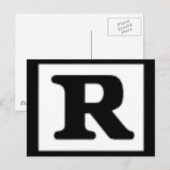 Nominaal R, Ratingsysteem Briefkaart (Voorkant / Achterkant)