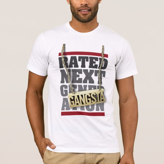 Nominaal T-shirt van de volgende generatie (Gagsta (Voorkant)