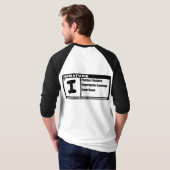 Nominale I voor onvolgroeide T-shirt (Achterkant volledig)